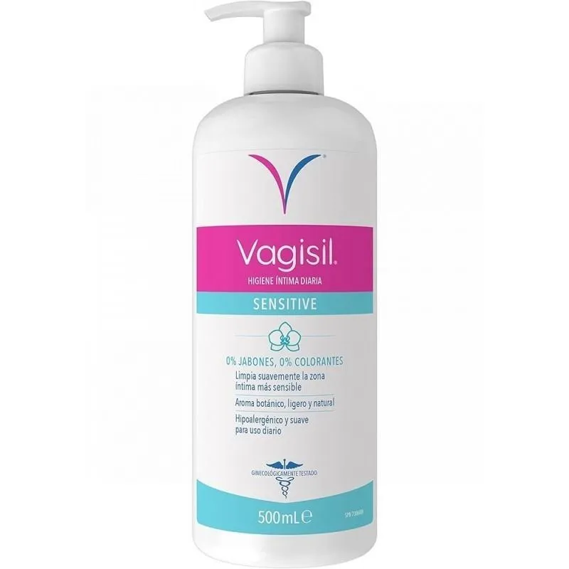 Vagisil Higiene Intima Diaria Sensitive 1 Envase 500 ml