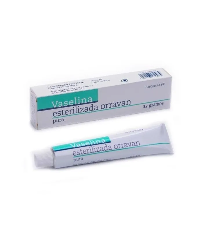 Vaselina Esterilizada Orravan Pomada 32 G