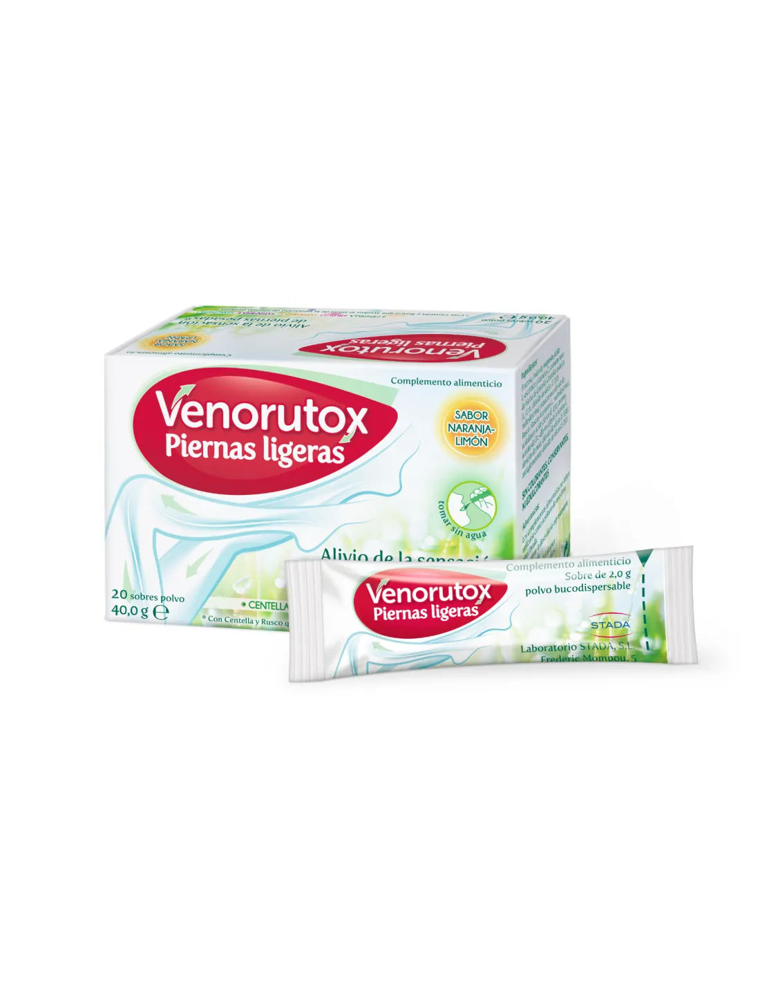 Venorutox Piernas Ligeras 20 Sobres