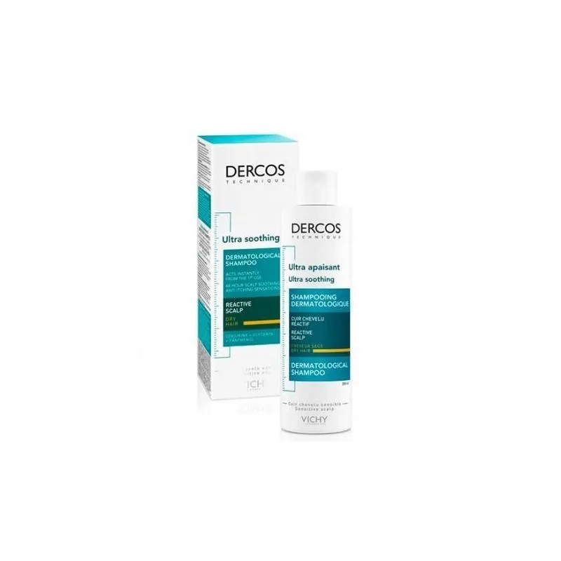 Vichy Dercos Champu Ultra Calmante Seco 200 ml