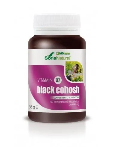 Vit & Min 37 Black Cohosh 60 comp Soria Natural