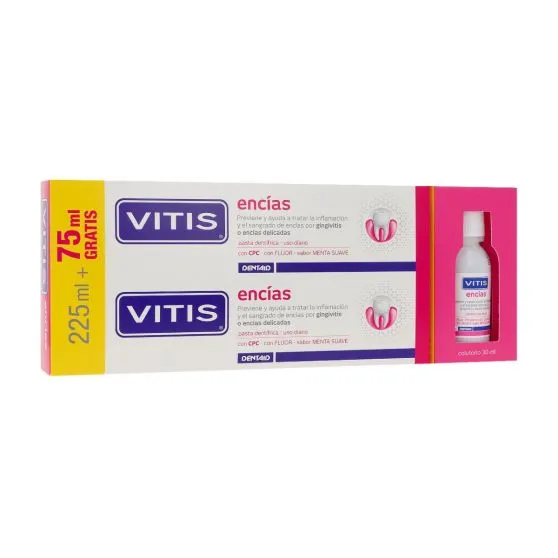 Vitis Encías Pasta Dentífrica Pack 2 x 150 ml
