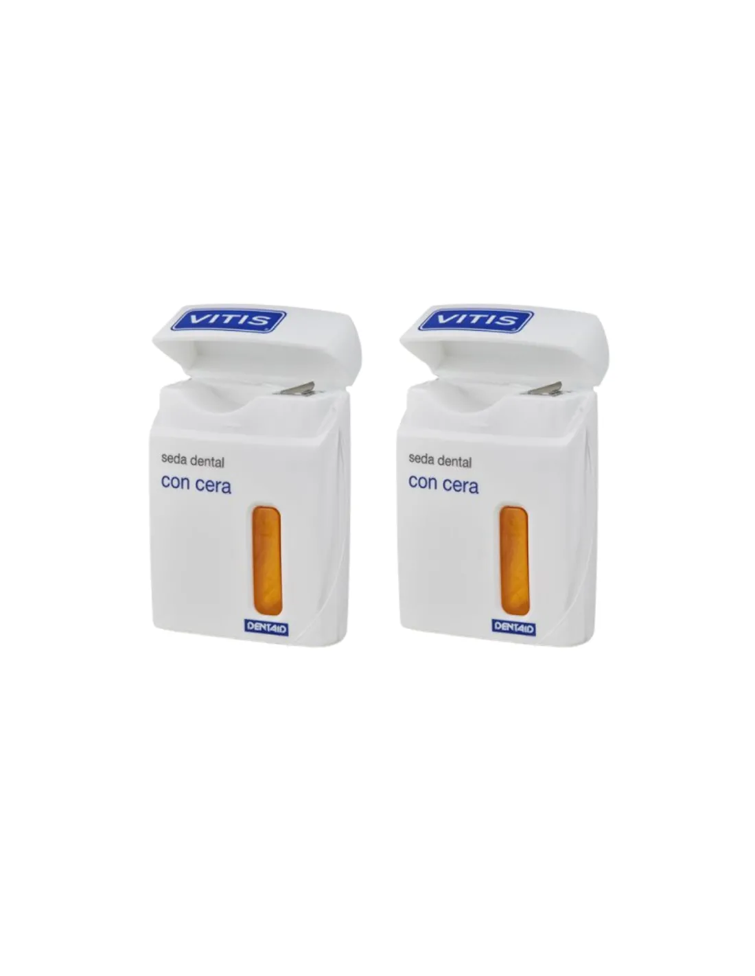 VITIS Duplo Seda Dental con Cera 2x50 Metros