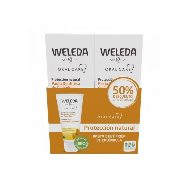Weleda Duplo Pasta Calendula Adulto 2 x 75 ml