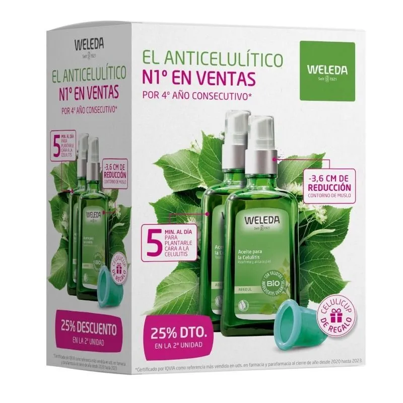 Weleda Tratamiento Anticelulítico de Abedul 2x100ml
