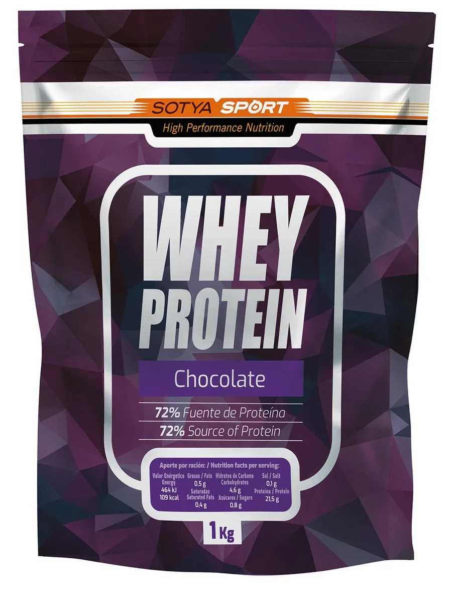WEY PROTEIN CHOCOLATE 1 KG DOYPACK - SOTYA