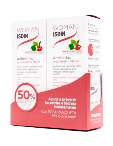 WOMAN ISDIN ANTIESTRÍAS DUPLO 2 X 250 ML