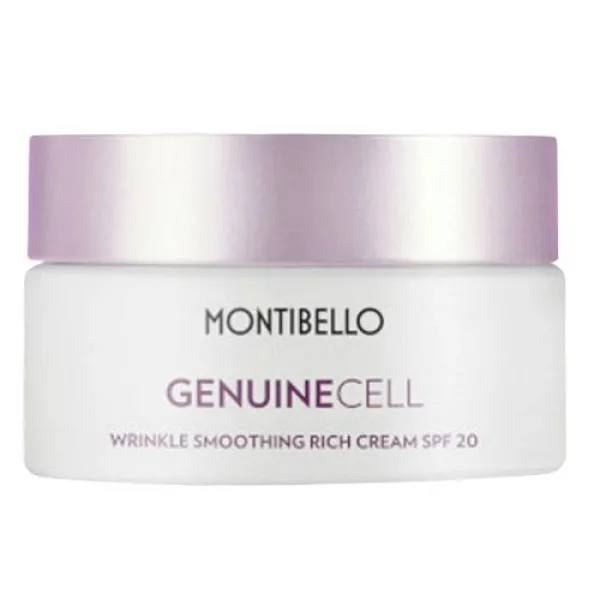 Wrinkle Smoothing Rich Cream SPF20 | Crema antiarrugas nutritiva 50ml - Genuine Cell - Montibello ®