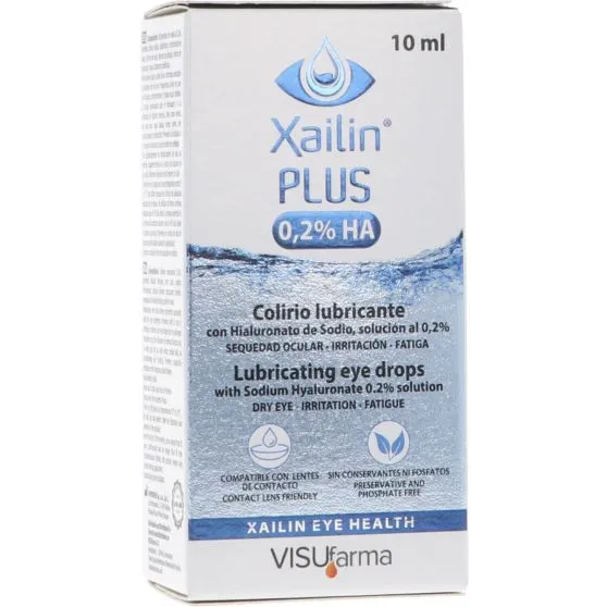 Xailin Plus 0,2% HA Colirio Lubricante 10 ml