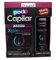 Xplendor 24 Capsulas+ Champu Anticaida 300ml