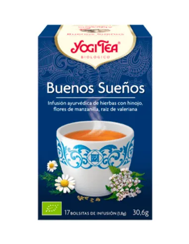 YOGI TEA BUENOS SUEÑOS INFU 17 BOLSITAS