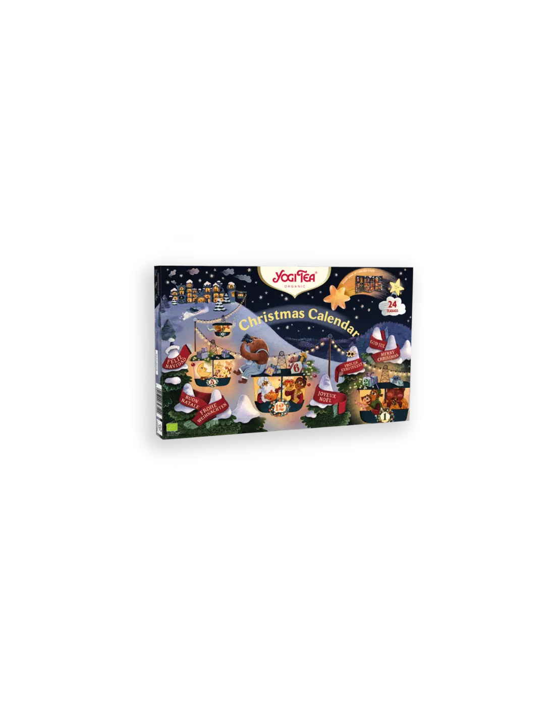 YOGI TEA Calendario de Adviento Christmas Calendar 24 Infusiones