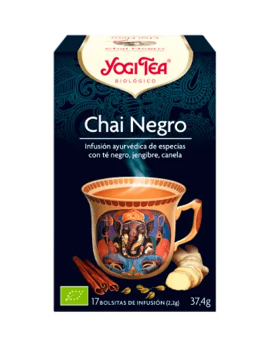 YOGI TEA CHAI NEGRO 17 INFUSIONES