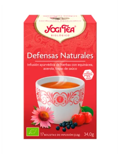 YOGI TEA DEFENSAS NATURALES INFU 17 BOLSITAS