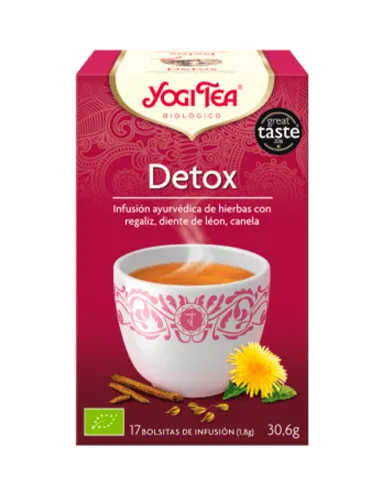 YOGI TEA DETOX 17 BOLSITAS DE INFUSIÓN