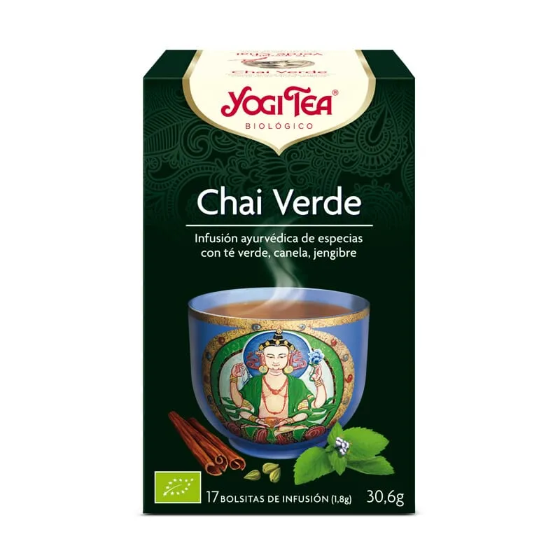 CHAI VERDE BIO 17 Infusiones- YOGI TEA