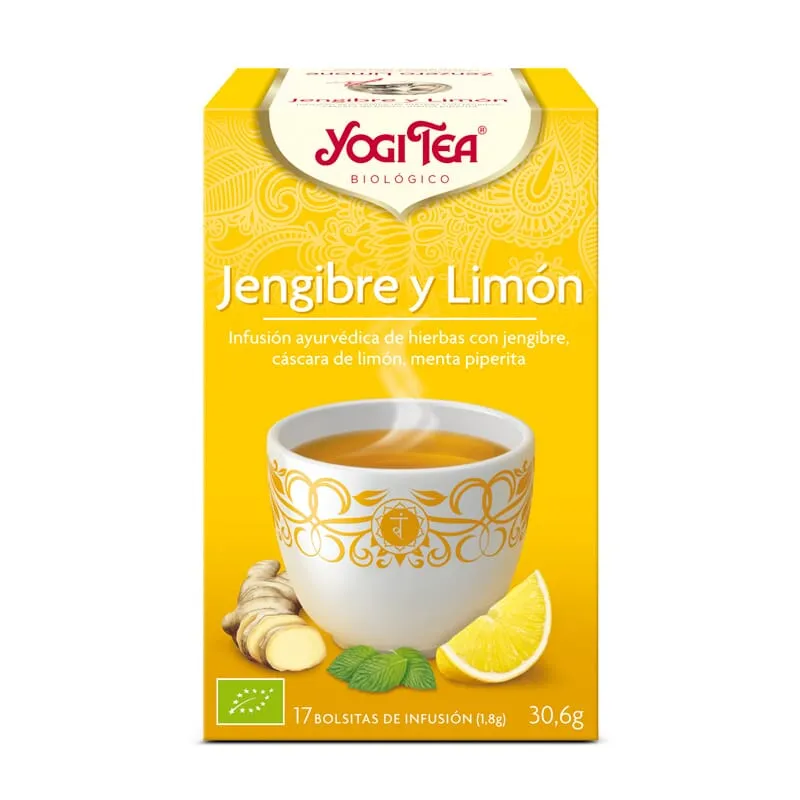 JENGIBRE Y LIMON BIO 17 Infusiones