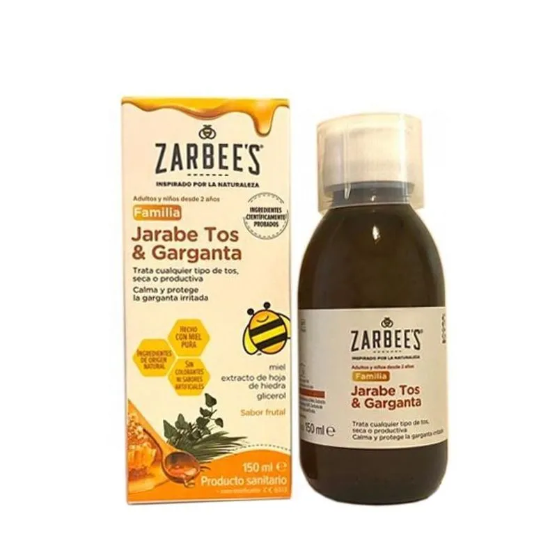 Zarbees Jarabe Tos y Garganta